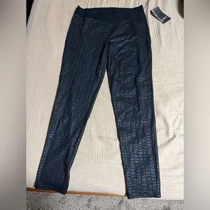 DKNY Black Logo Leggings